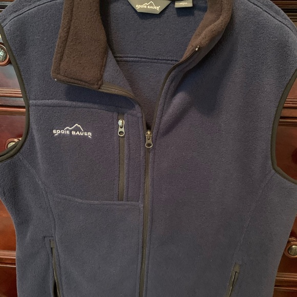 Jackets & Coats Mens Navy Blue Fleece Vest Poshmark